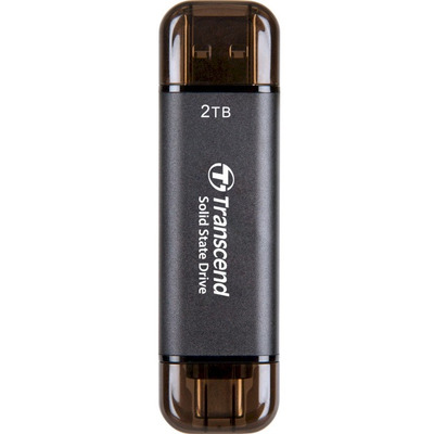 Зовнішній SSD Transcend ESD310 2 ТБ USB 3.1 Gen 2 Type-A/Type-C Зображення